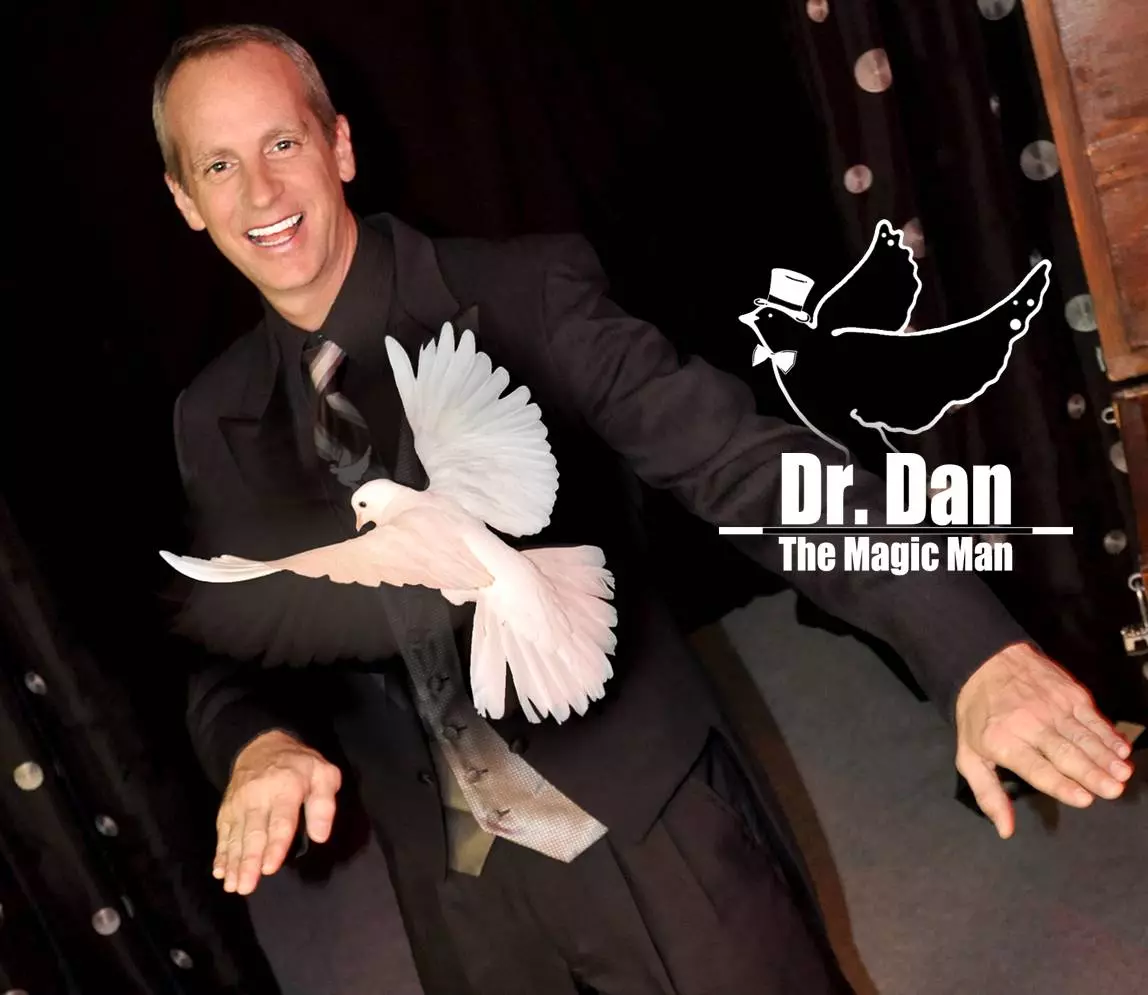 Dr Dan the magic man business flyer