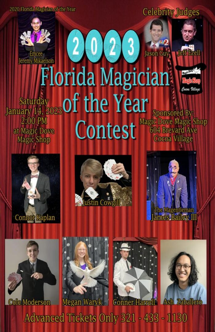 Florida magician of the year contest.